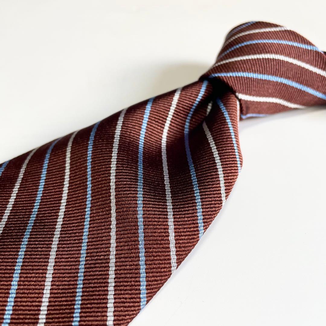 アンジェロフスコ セッテピエゲ ネクタイ シルク100 美品