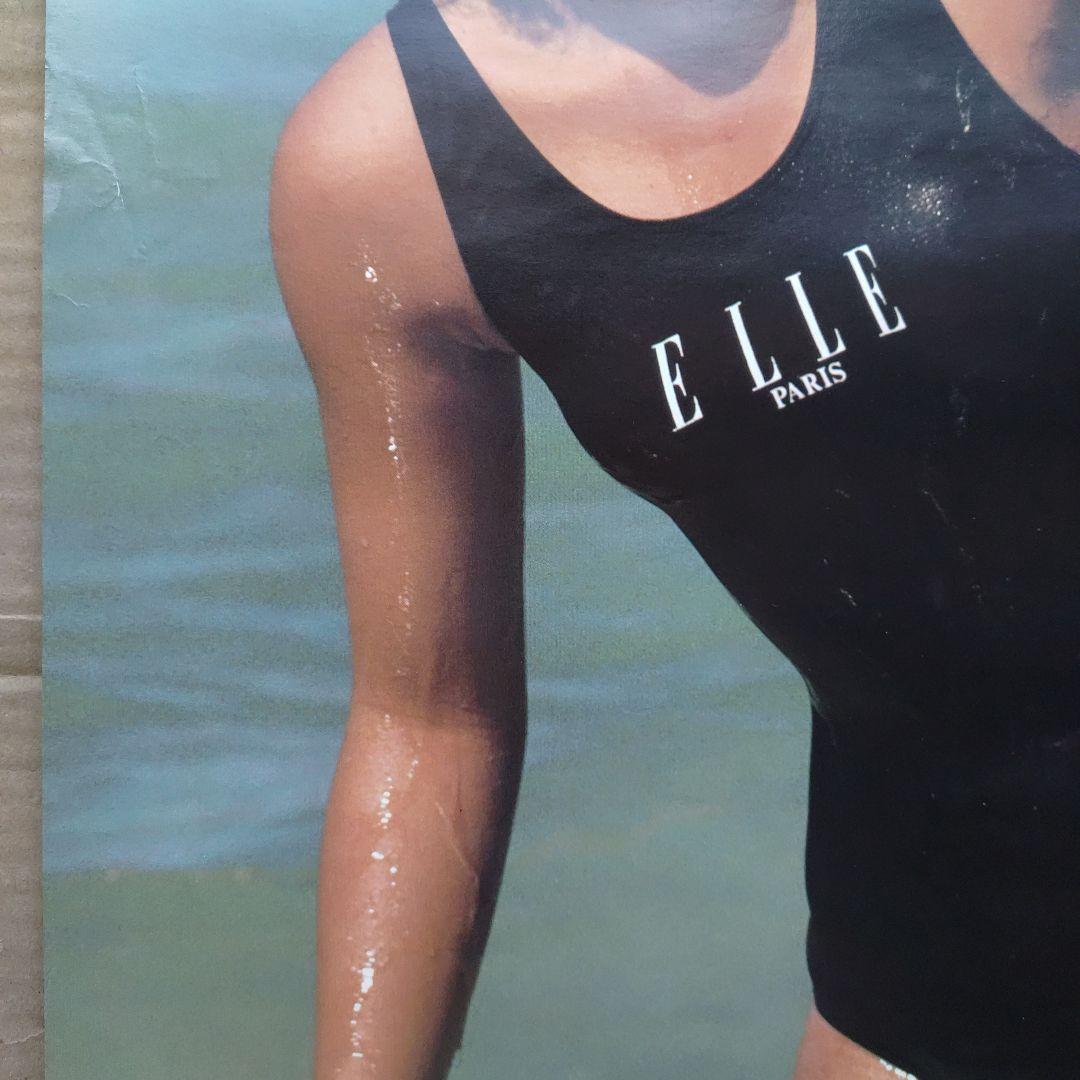 堀ちえみ／稲妻パラダイス 特典ポスター 80年代当時物 アイドル レア 小型