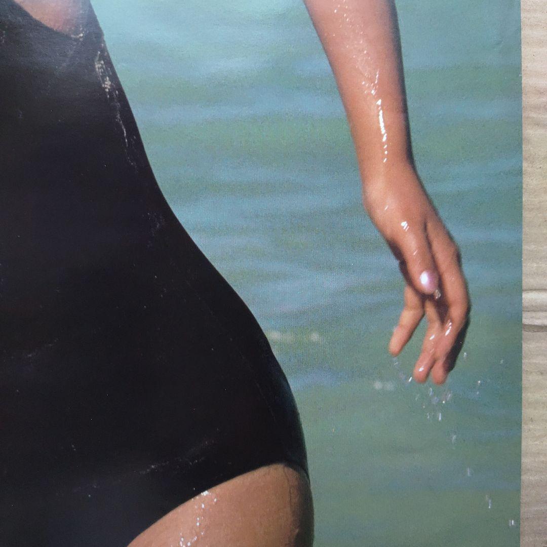 堀ちえみ／稲妻パラダイス 特典ポスター 80年代当時物 アイドル レア 小型