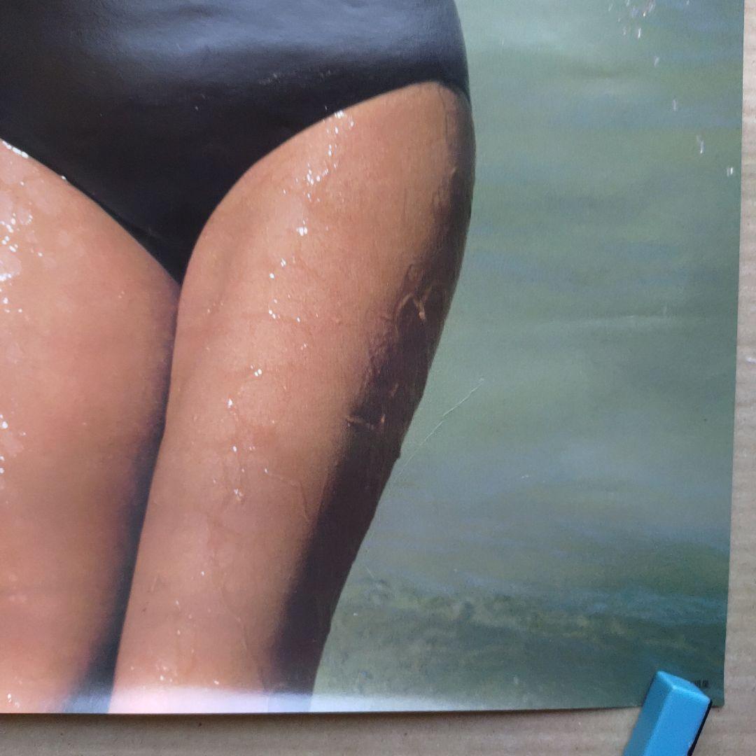 堀ちえみ／稲妻パラダイス 特典ポスター 80年代当時物 アイドル レア 小型