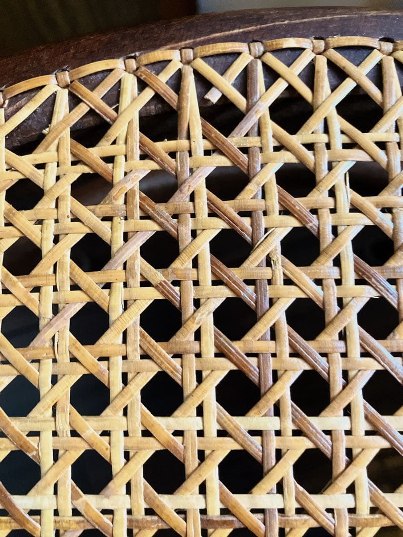 AIDEC ベントウッドチェア　ラタン　コルビジェ