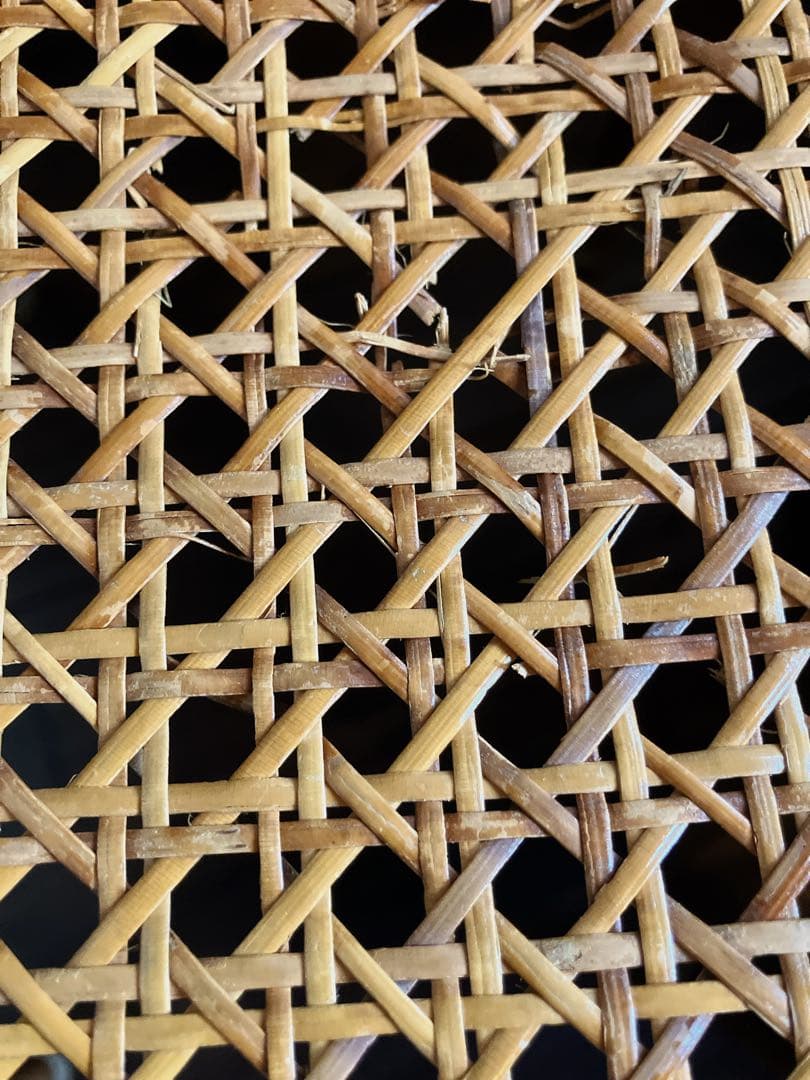 AIDEC ベントウッドチェア　ラタン　コルビジェ