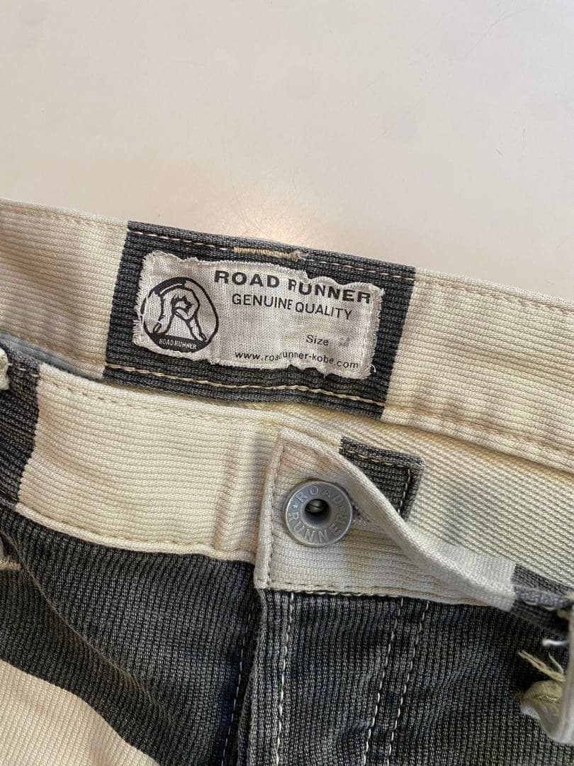 パンツ ROAD RUNNER Prisoner stretch slim pants