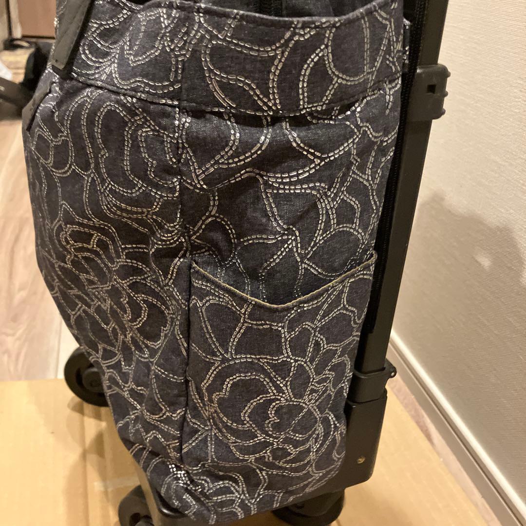 希少 SWANY スワニー キャリーバッグ ショッピングカート ペイズリー柄