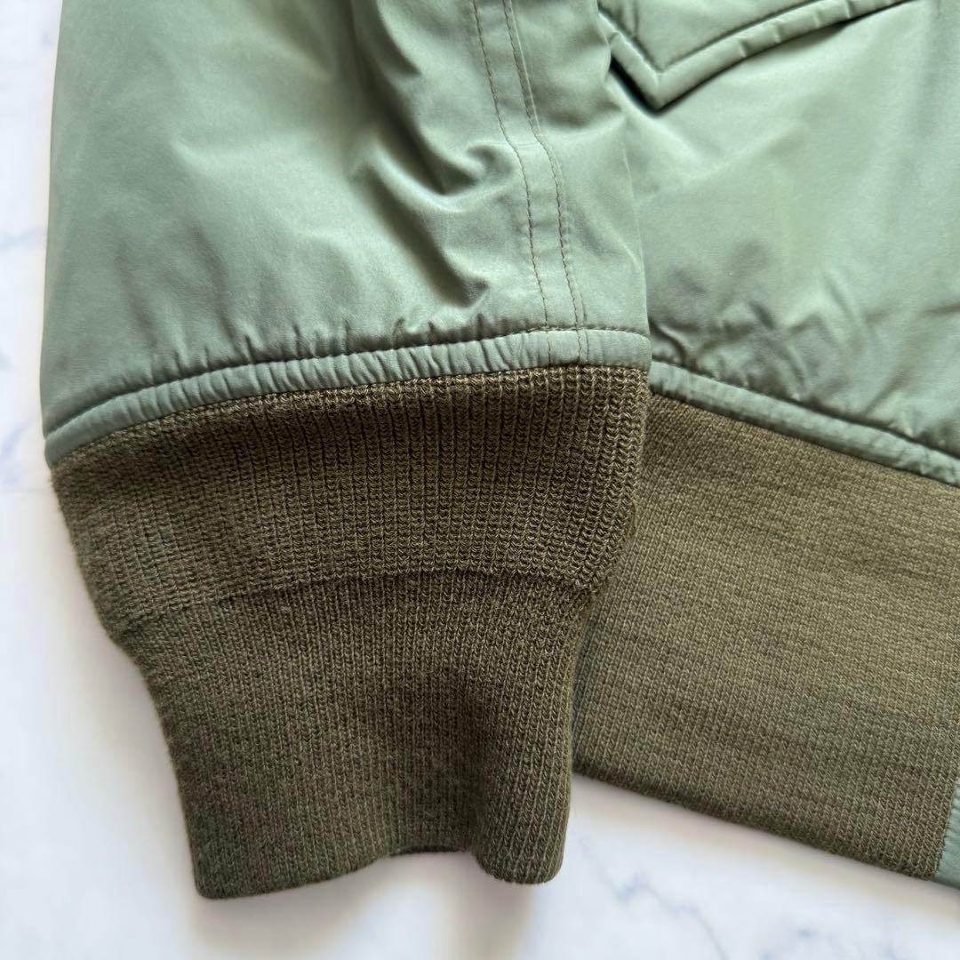 n35【STUSSY】MA-1 フライトジャケット ウィンドストッパー