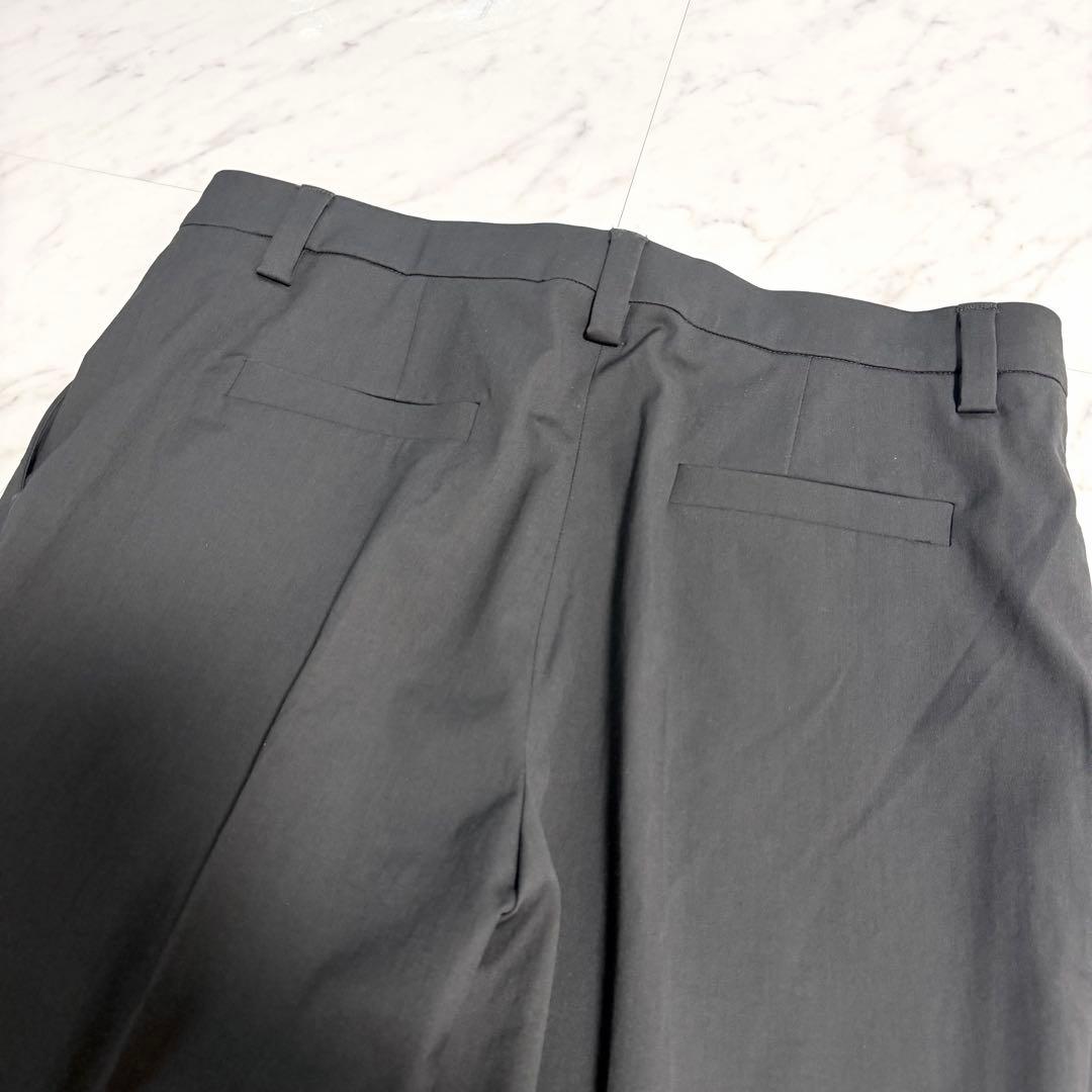 【美品】大きいサイズ ブルネロクチネリ XL スラックス パンツ 濃いグレー