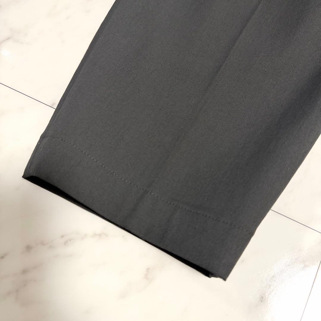 【美品】大きいサイズ ブルネロクチネリ XL スラックス パンツ 濃いグレー