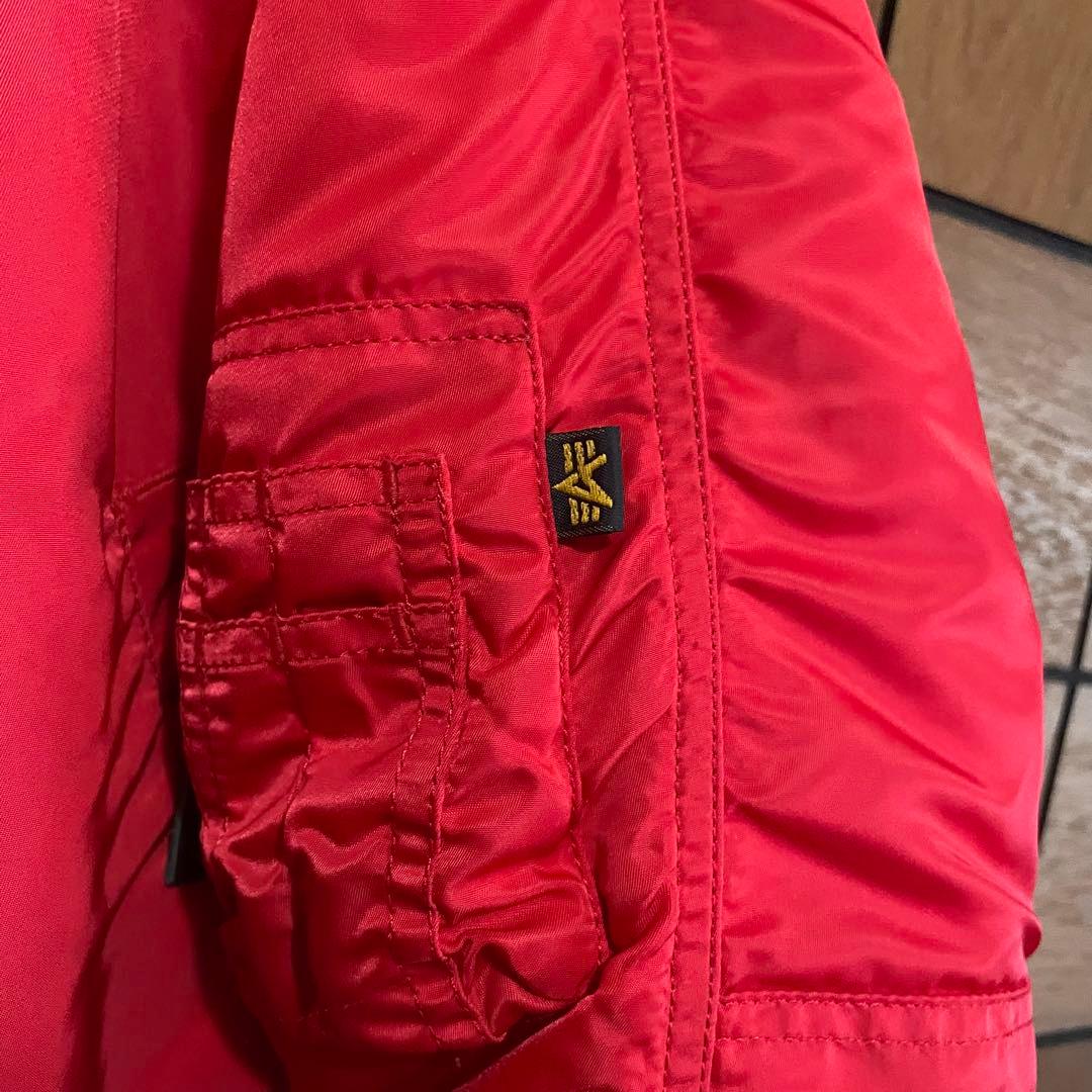 希少カラー ALPHA N3-B レッド サイズM