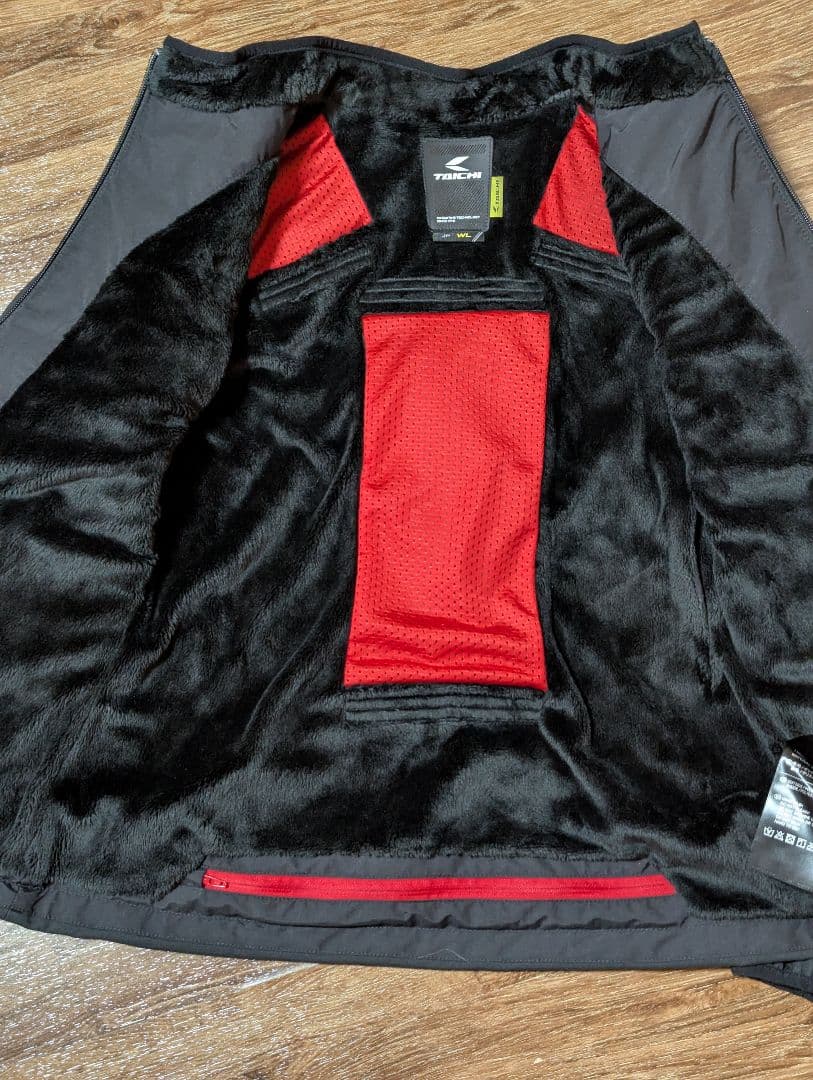 TAICHI ブラック ジャケット USB加熱機能(レディースWL)