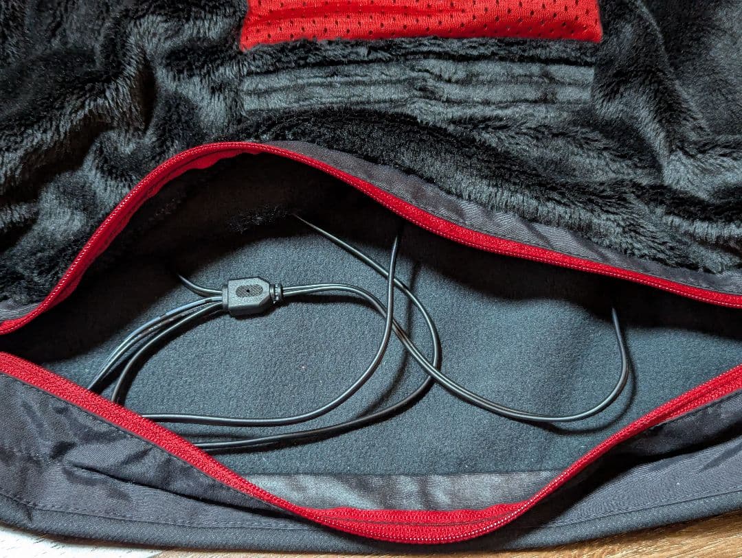 TAICHI ブラック ジャケット USB加熱機能(レディースWL)