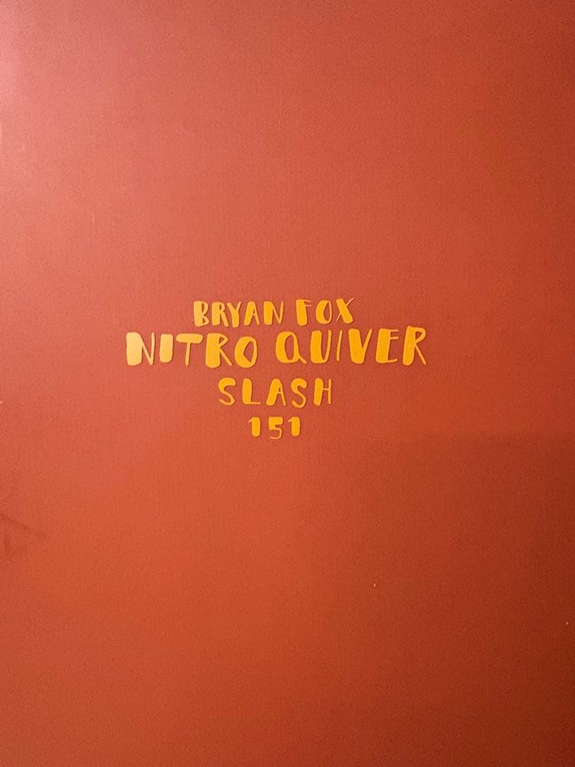 スノーボード Nitro Quiver Slash 151 Bryan Fox