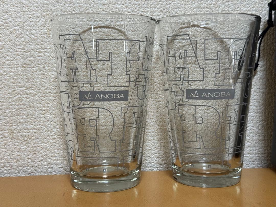 TARPGLASS ANOBAVER. 2つTARP GLASSコンテナ 2P