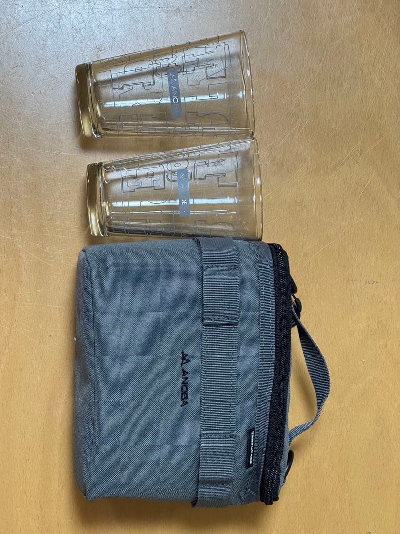 TARPGLASS ANOBAVER. 2つTARP GLASSコンテナ 2P