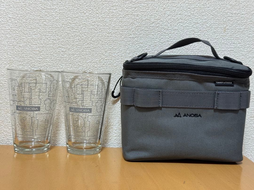 TARPGLASS ANOBAVER. 2つTARP GLASSコンテナ 2P