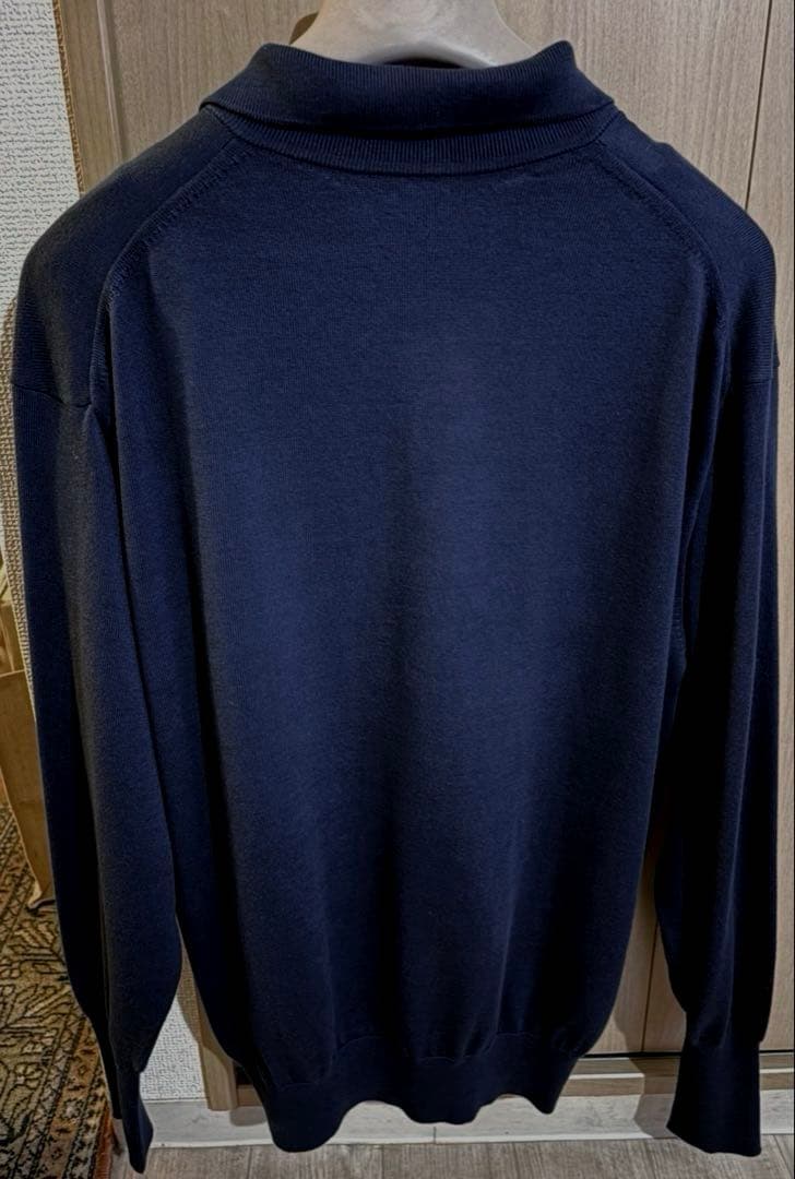 アプレッセ | Cotton Knit L/S Polo | 1