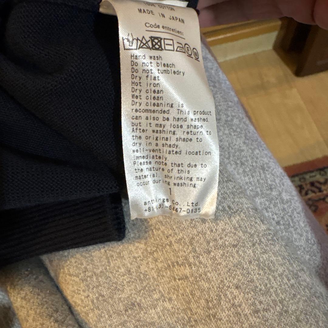 アプレッセ | Cotton Knit L/S Polo | 1