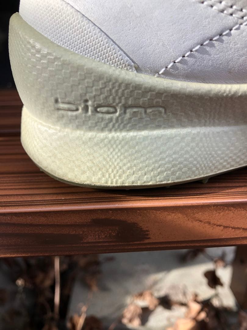 378番美品ECCO ゴルフシューズ 37 23.5cmスパイクレス