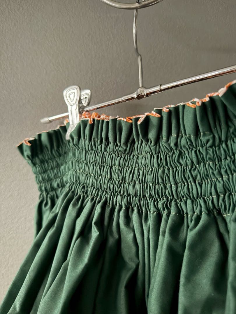 古着 ビンテージ ハワイアン ハンドメイド アロハ スカート 美品 希少