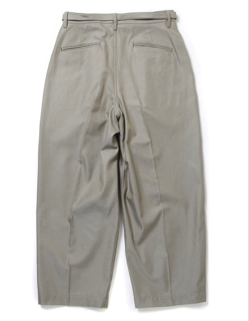 パンツ blurhms Drill Chambray Belted Trousers