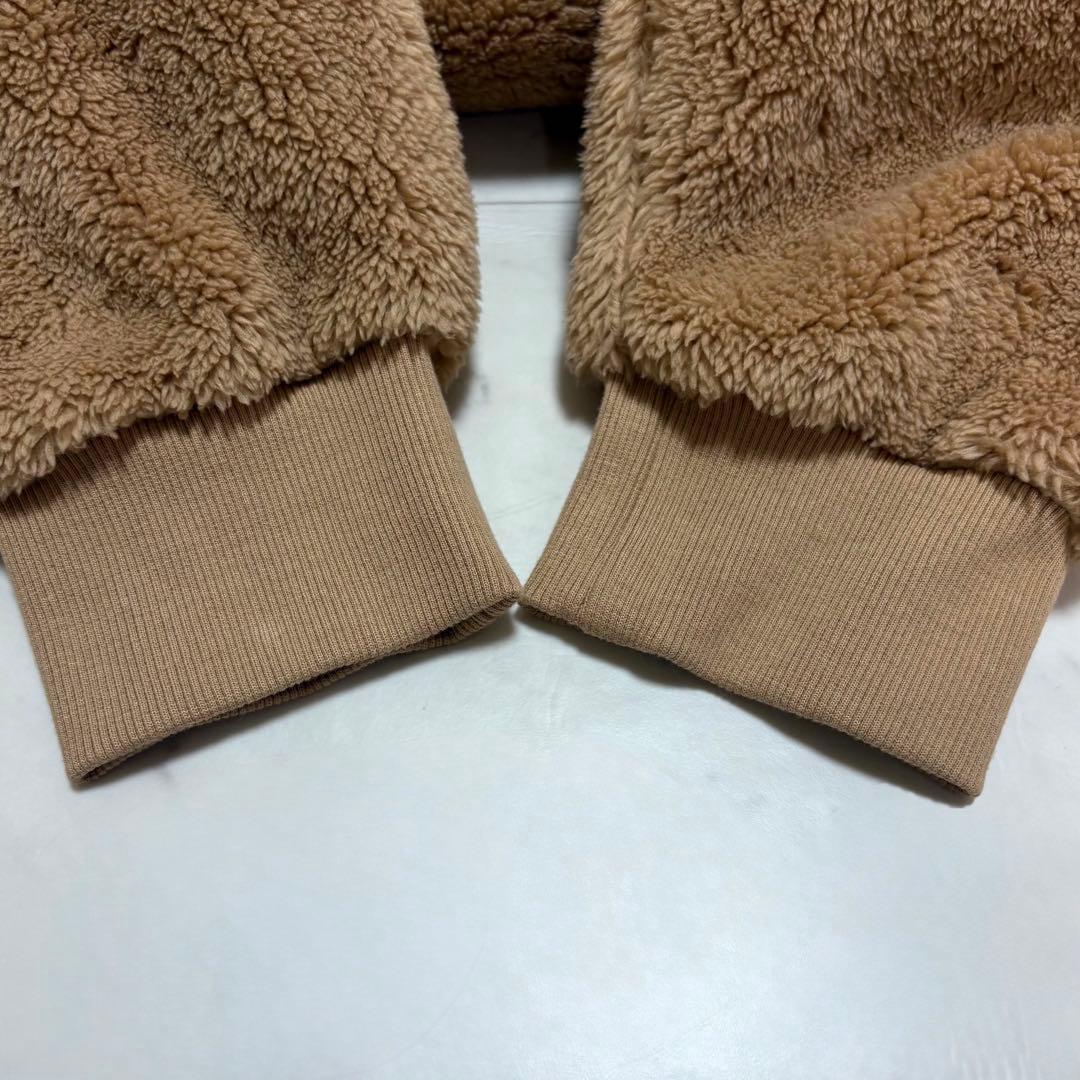 新品タグ付きUGG ボア モコモコ フード付き ワンピース キャメル 大きい L