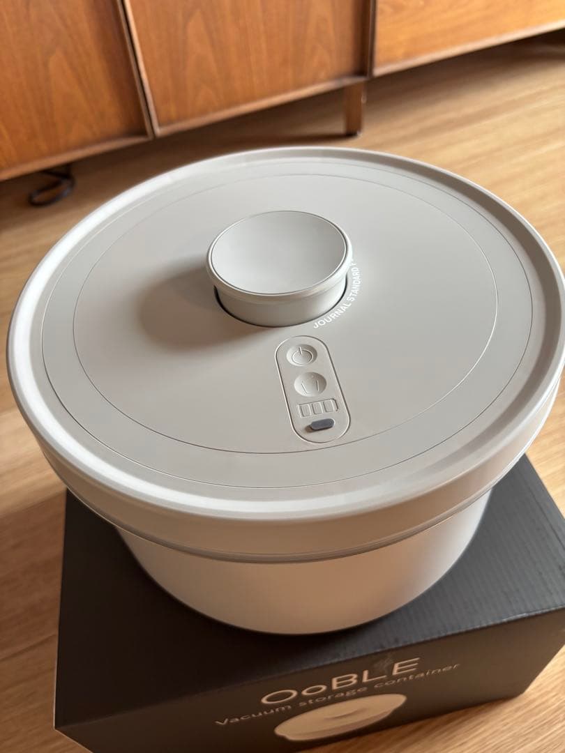 JOURNAL STANDARD Ooble 真空保存容器　オーブル米びつ