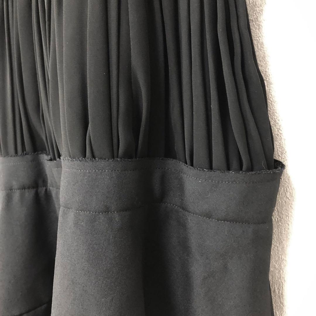 COMME des GARCONS AD2020 異素材切替ジャンパースカート