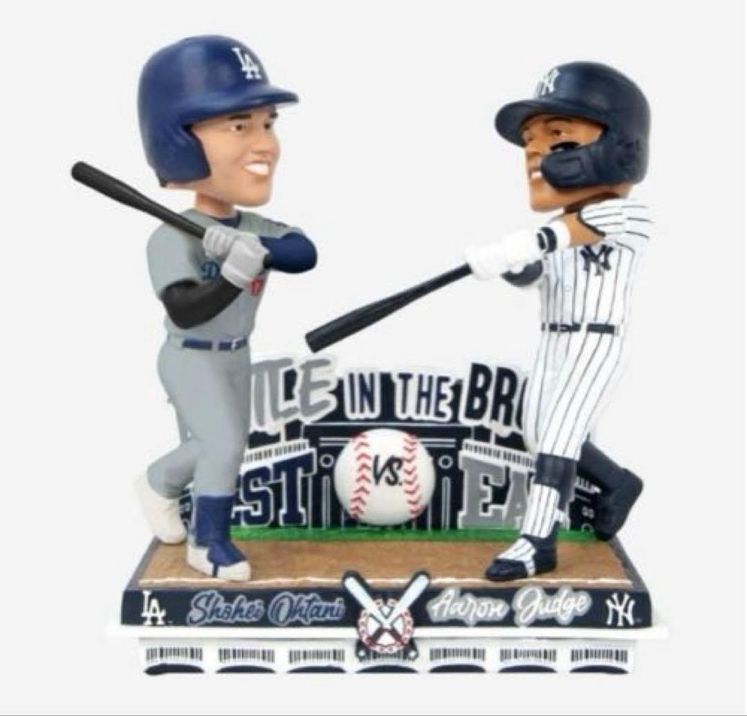 ドジャース大谷翔平 ヤンキース ジャッジ 記念ボブルヘッド