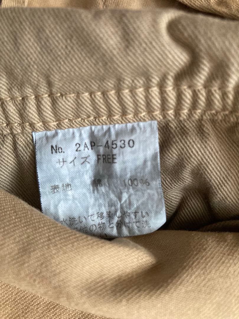 【美品】【希少】ヒステリックグラマー サロペット オーバーオール ベージュ