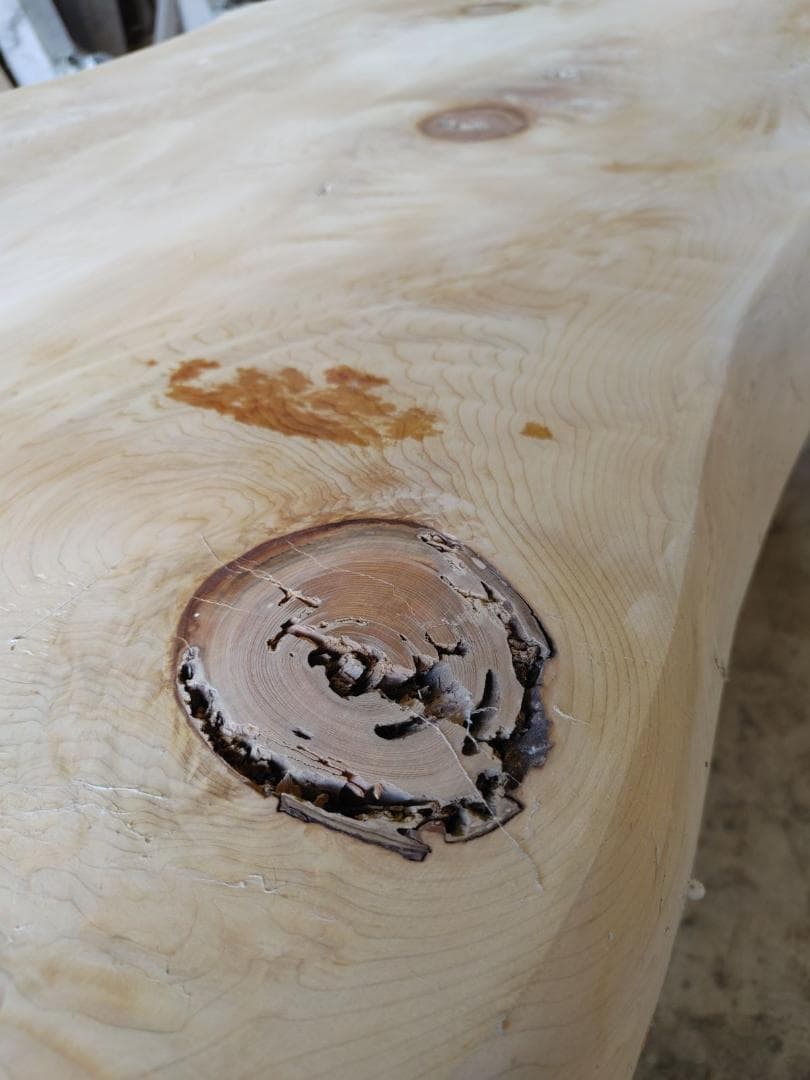 【No.65】 青森ヒバ　特大　一枚板/無垢材/自然素材/無塗装/