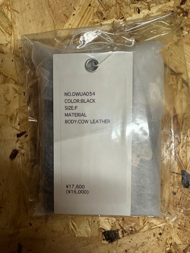 【新品未使用】DIGAWEL Three-Fold Purse ブラック