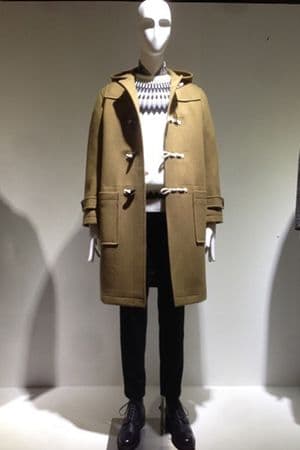 ジョゼフオムJOSEPH HOMME ダッフルコート　キャメル46(メンズM)