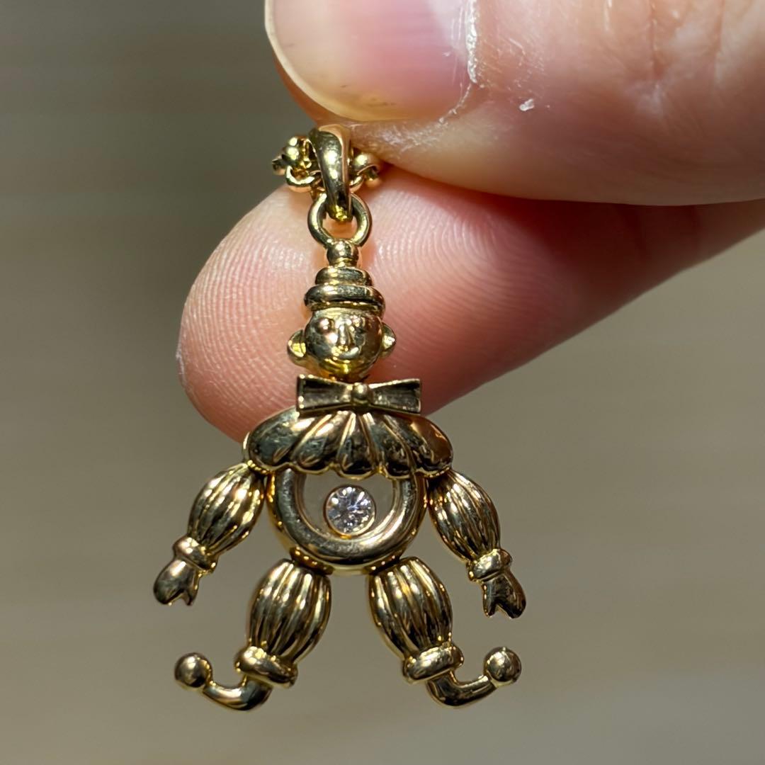 こ*う様 ショパール Chopard 750 ハッピーダイヤモンドネックレス ゴ