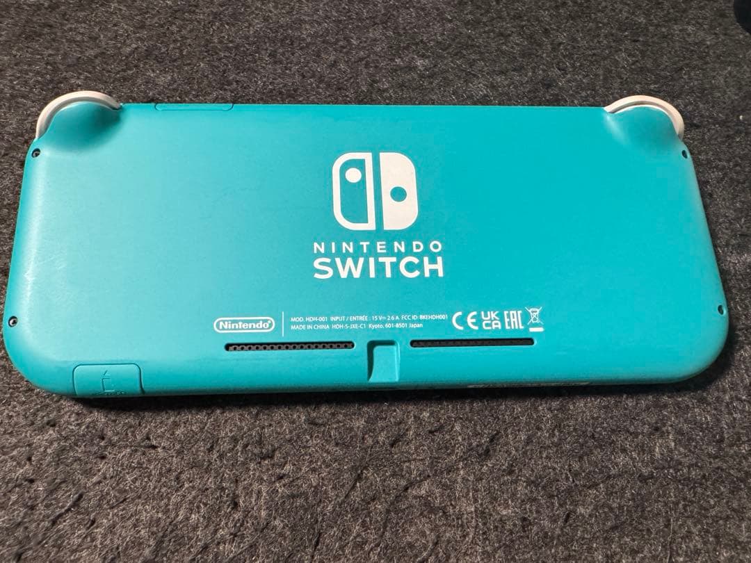 Nintendo Switch Lite ターコイズ ブルー 青 美品