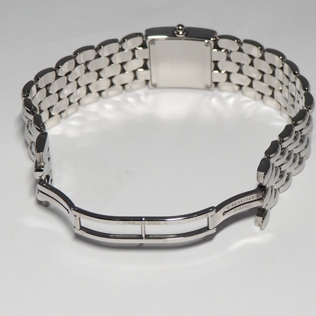 新同品 ショーメ CHAUMET ケイシス 12Pダイヤ 腕時計 H493