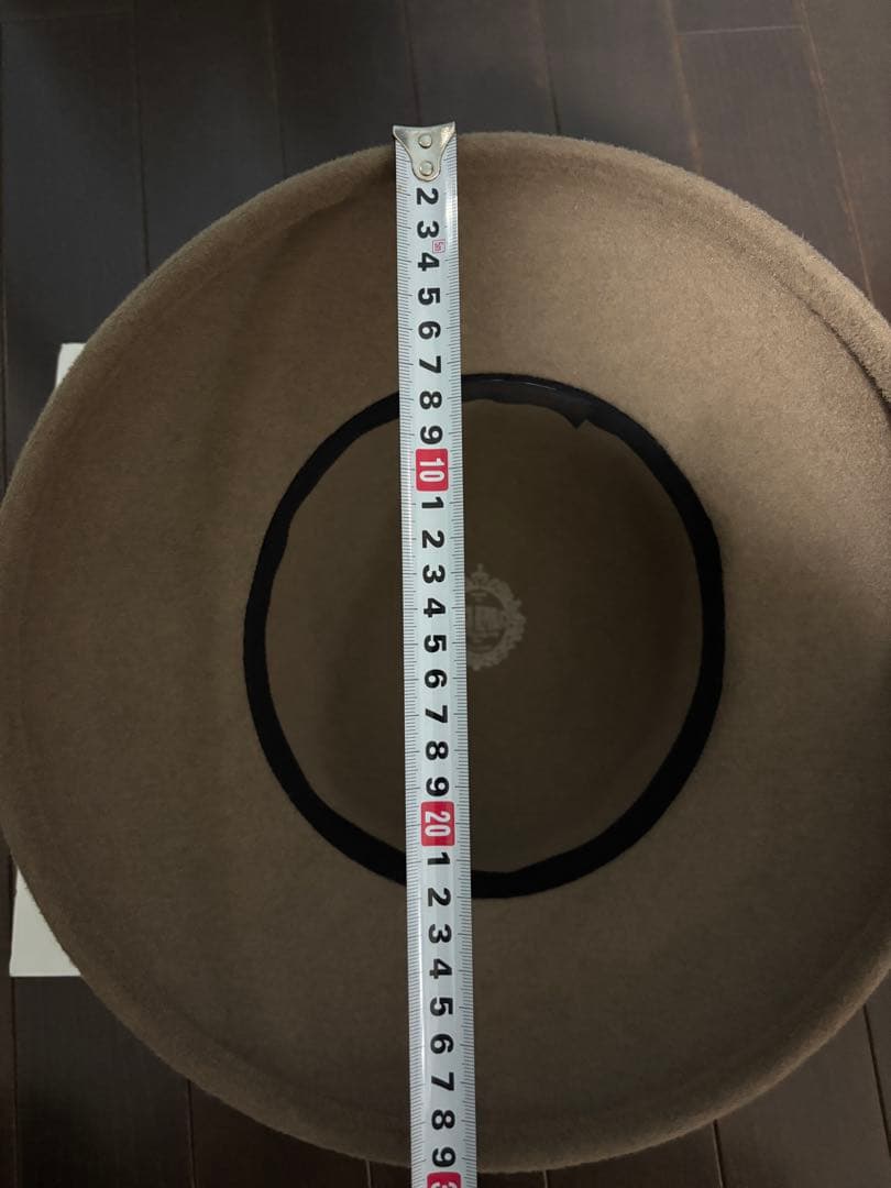 Maxim ウールフェルトのカサブランカハット