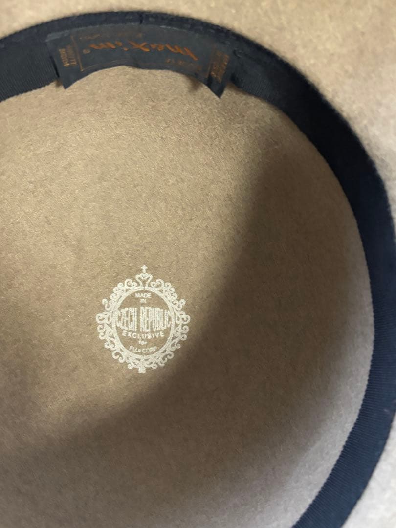 Maxim ウールフェルトのカサブランカハット