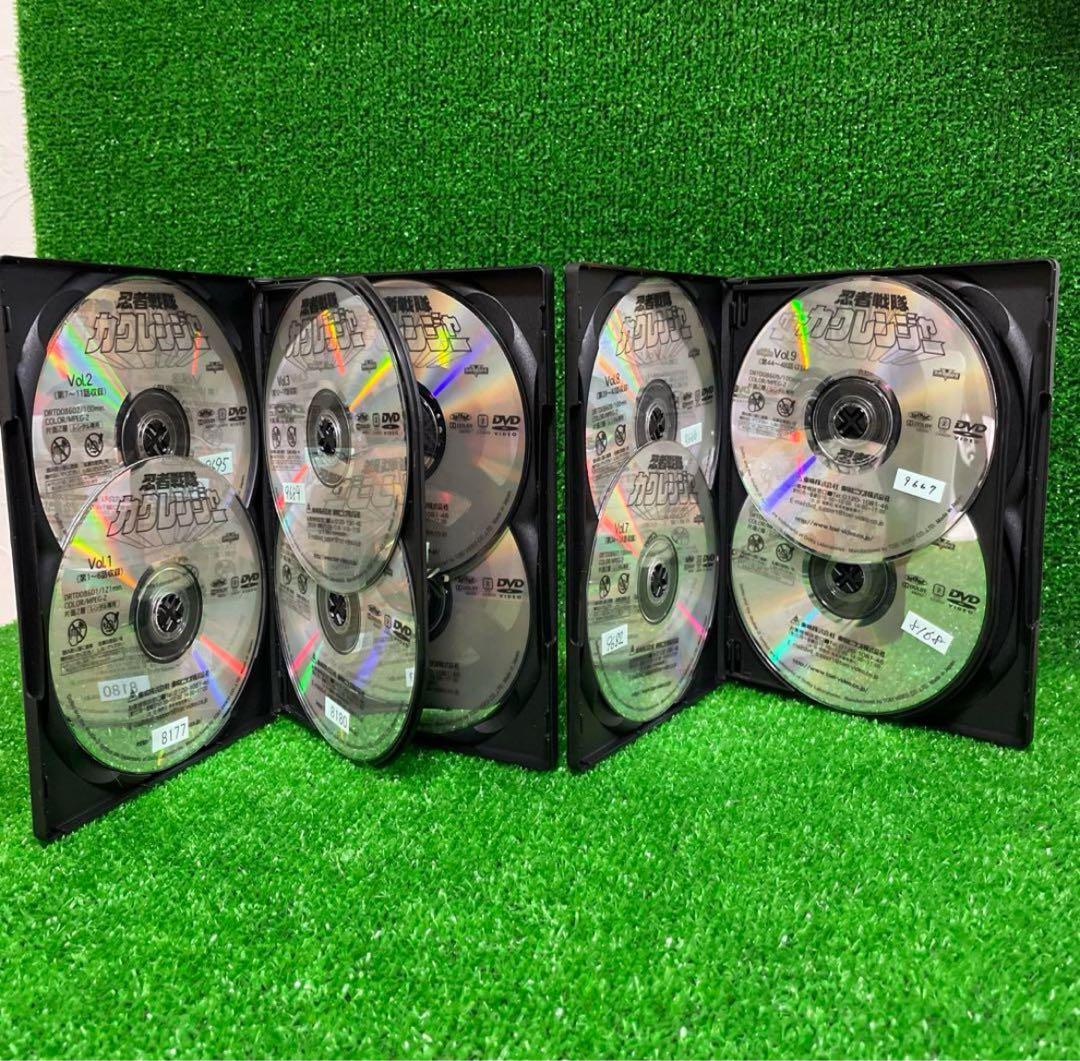 忍者戦隊カクレンジャー　全10巻セット　完結　DVD　ヒーロー
