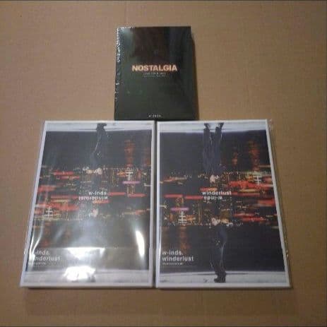 w-inds. Nostalgia＋winderlust セット 3点