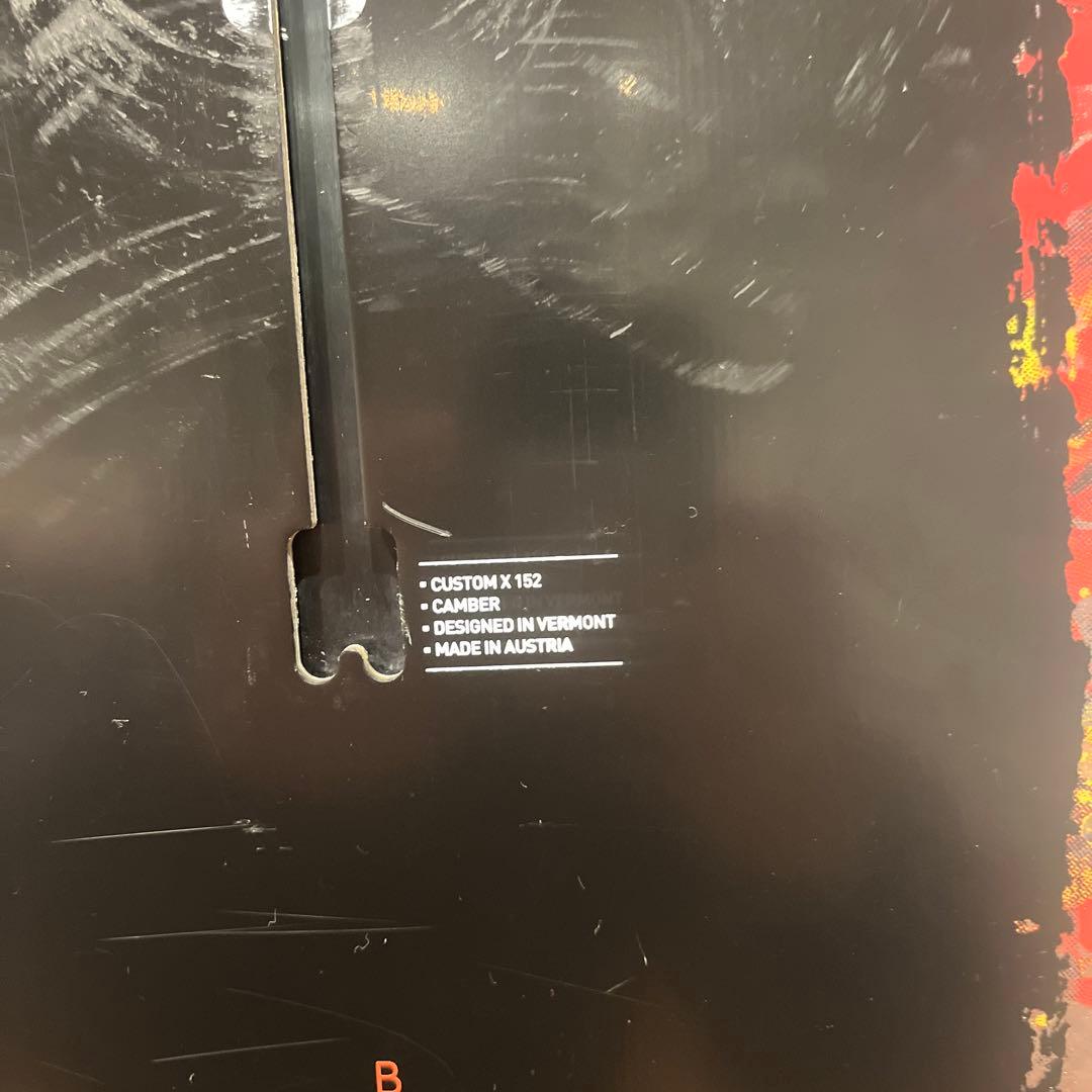 BURTON バートン CUSTOM X カスタム152 サーモチューン済