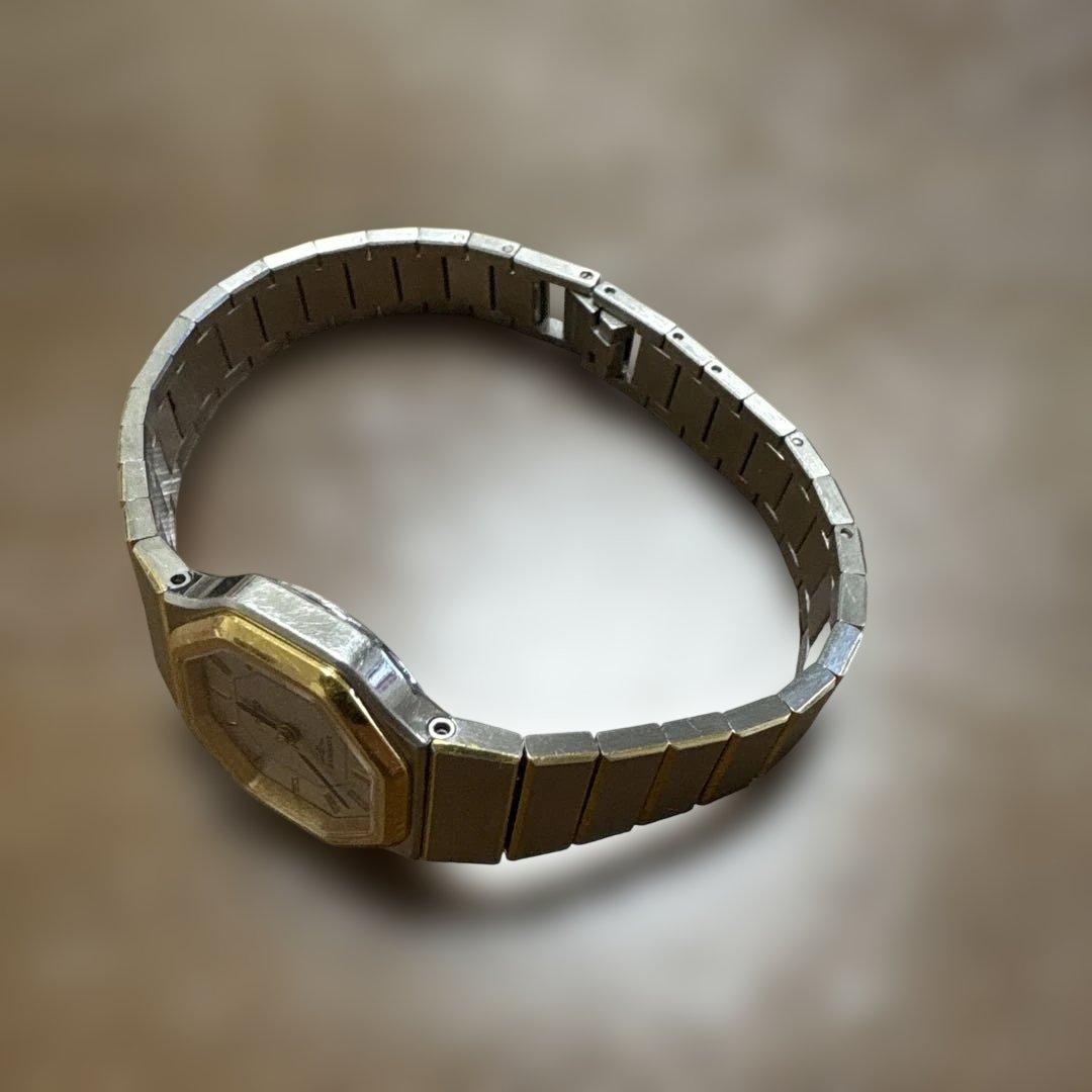 LONGINES 腕時計 シルバー/ゴールド オクタゴン