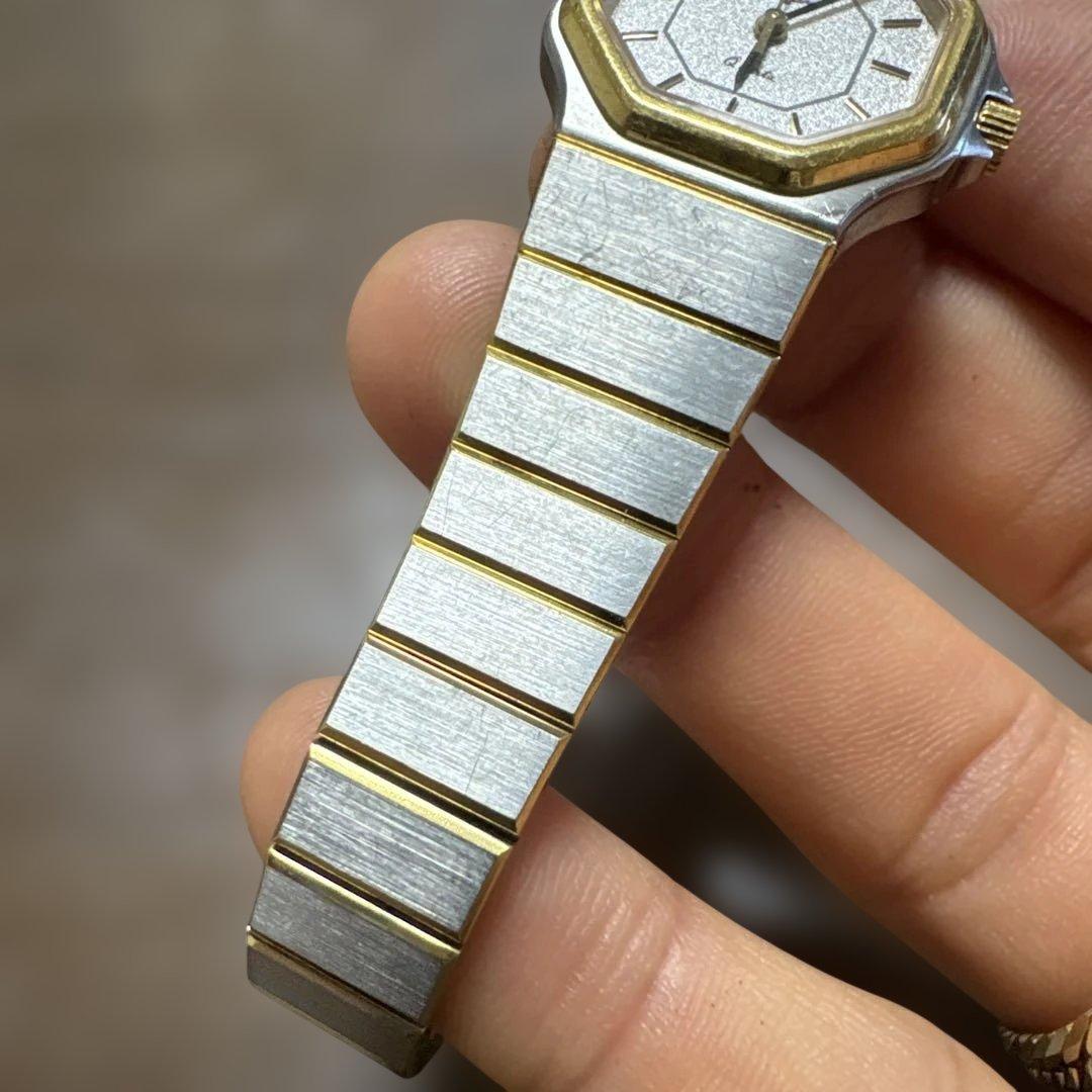 LONGINES 腕時計 シルバー/ゴールド オクタゴン