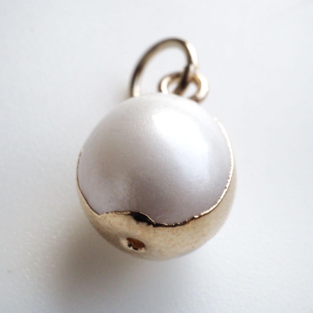 【meow】天然淡水パールのマンテルブレスレット