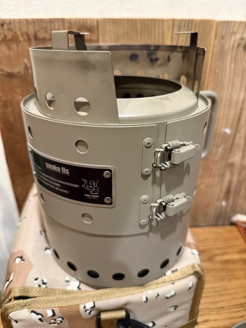 BRUNT ソロストーブ キャンプファイアー＋snake fis＋ロストル