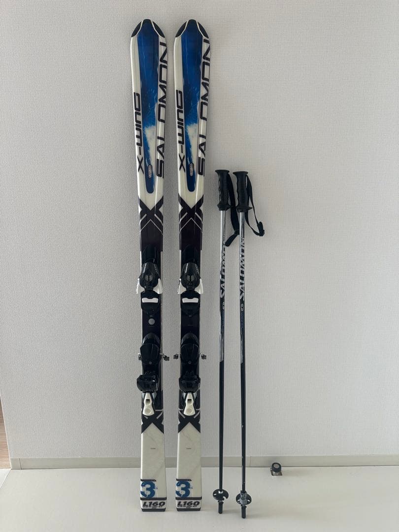 サロモン スキー板 X-Wing L160 (ポール+袋付き) 160cm