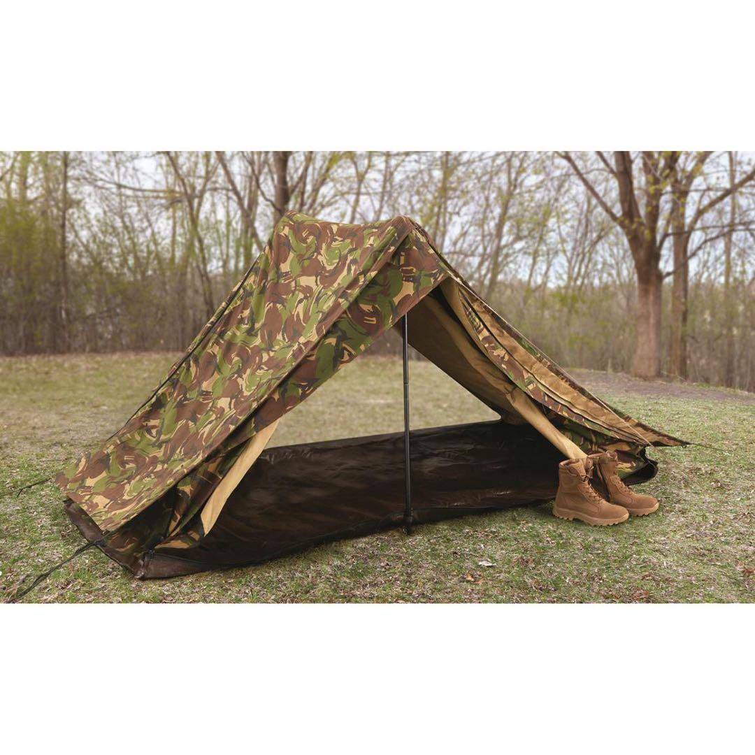 ★超入手困難！！美品・収納袋付き！！★オランダ軍 一人用 テント サープラス