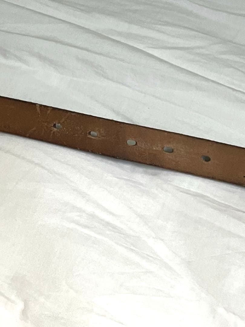 INTERIM インテリム　オークバークレザーベルト　25mm