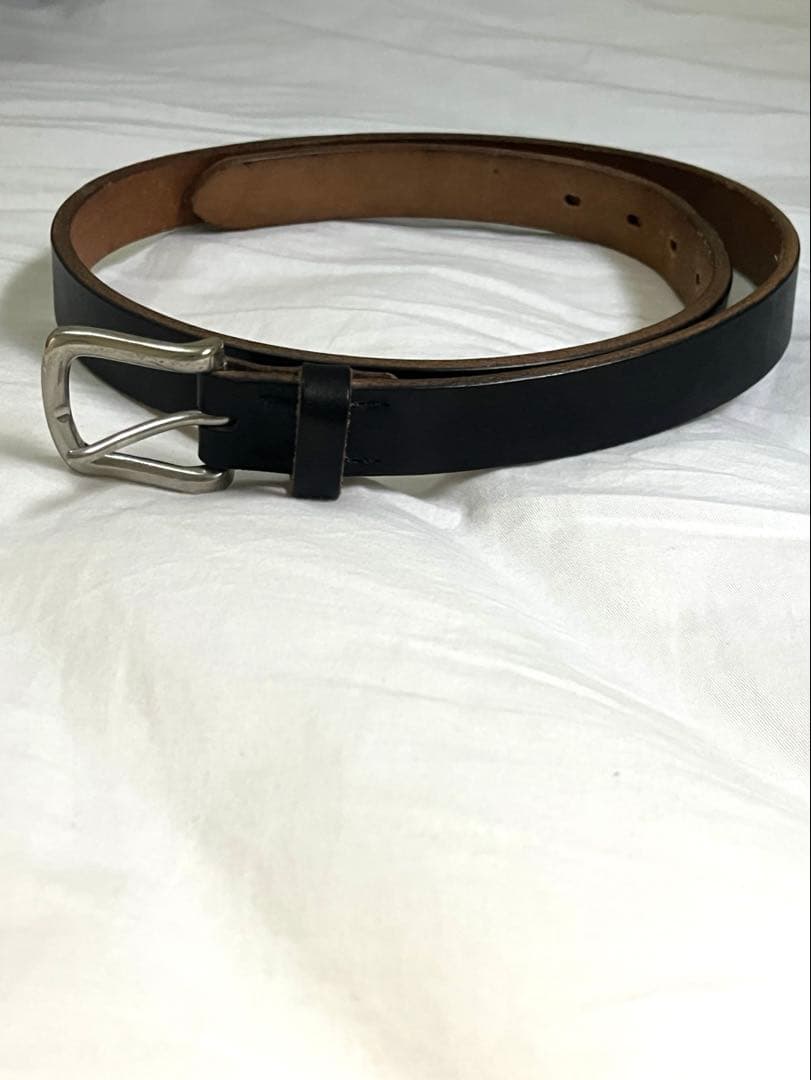 INTERIM インテリム　オークバークレザーベルト　25mm