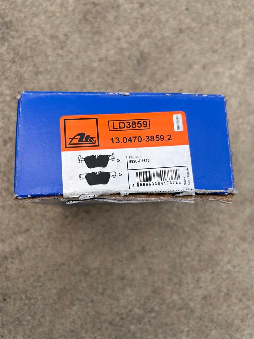 ATE セラミックブレーキパッド LD3859 4枚セット