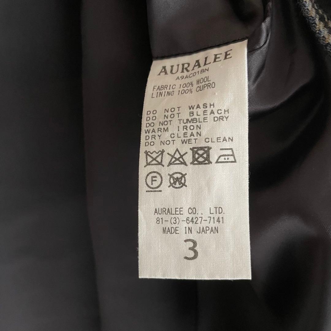AURALEE オーラリー チェスターコート サイズ3