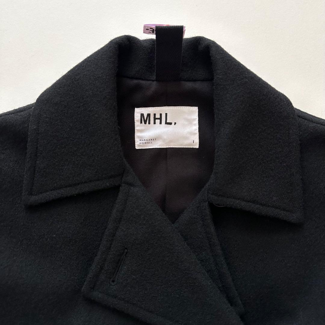 24AW MHL. メルトン ピーコート